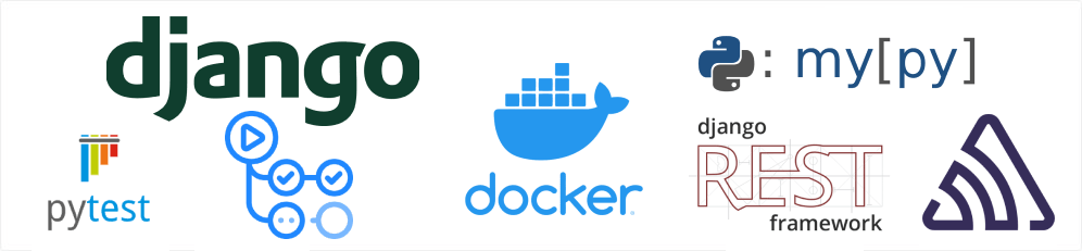 Опыт работы с Django, DRF, pytest, docker, mypy, github Actions, API популярных сервисов, другими технологиями.